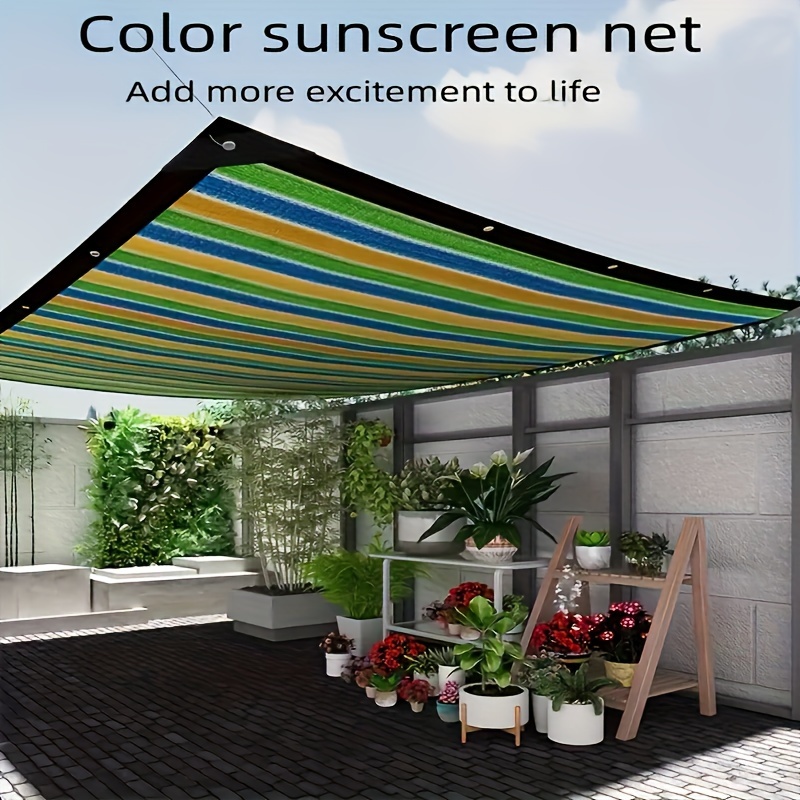 

Outdoor Garden, Balcony Sunshade Net, Good Ventilation Effect, Sun Protection Sunshade Net