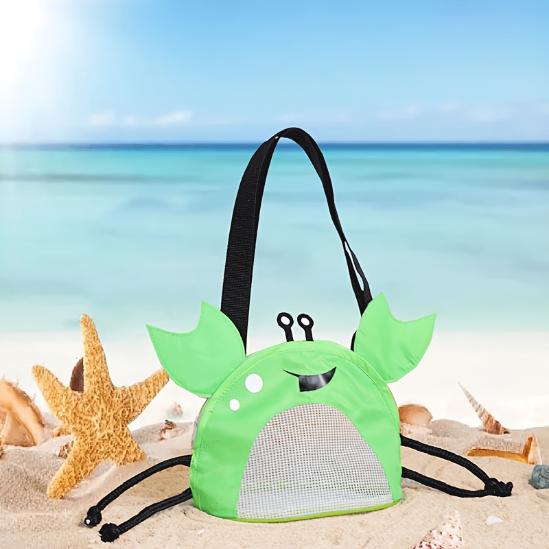 1pc 10*5.5*4 Inch Shape Large Crab Beach Bag Toddler Shell Bag Shell Bag Shoulder Crossbody Bag
