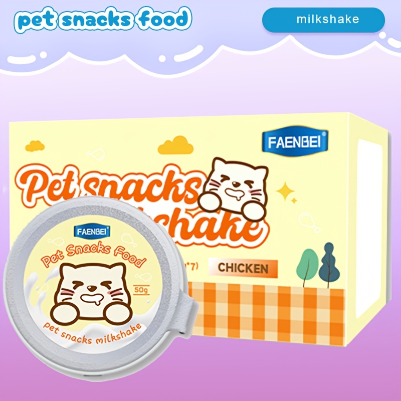 Image of Tender Chicken Classic Grain-free Cat Treats - (7 Pouches) 50g Aluminum Cans, Feline Rewards, Pet Snacks, Convenient Packaging, Resealable Pouches, No Grains, , Bites, Households