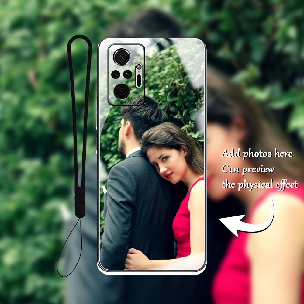 TEMU para Teléfono - Personalizada con Cordón y Espejo, Cobertura Total, Adecuada para Xiaomi Redmi Note10Pro/Note10Promax/Note10Lite/Note10