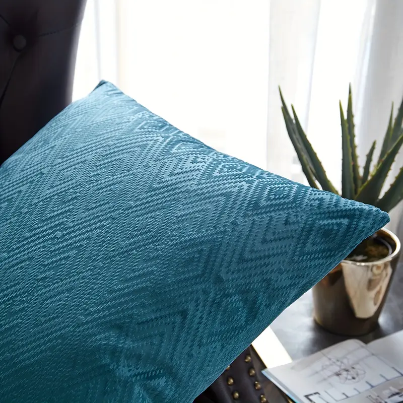 2pcs ikat decorative throw pillow covers set with double sided no insert stylish cushion cover for sofa couch chair living room bedroom decor Product details 7