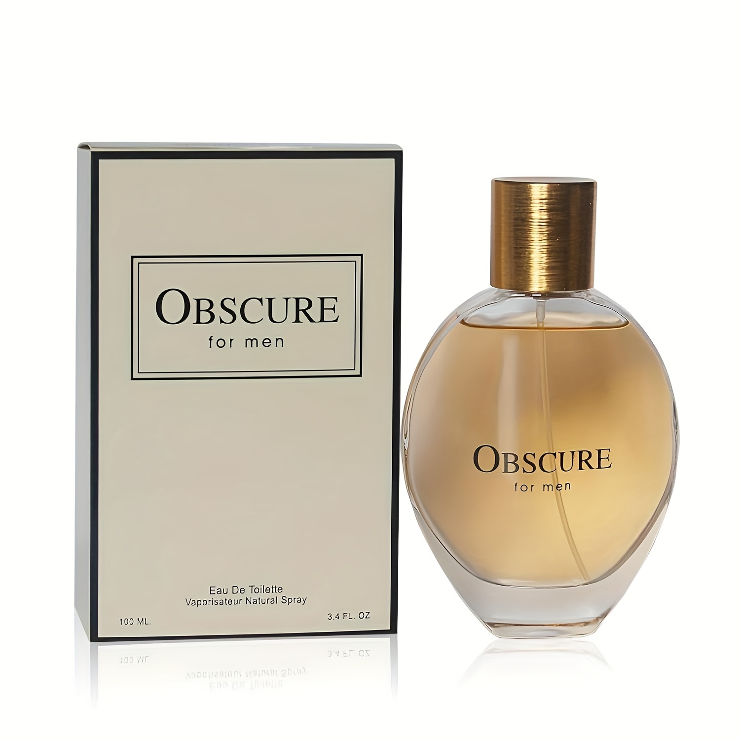 TEMU Designer Men's Cologne Spray - Citrus And Water Shampoo, Long-, Unique Bottle, Daytime Perfume Gift Set 3, 4 Ounces, Suitable For Fashionable Men