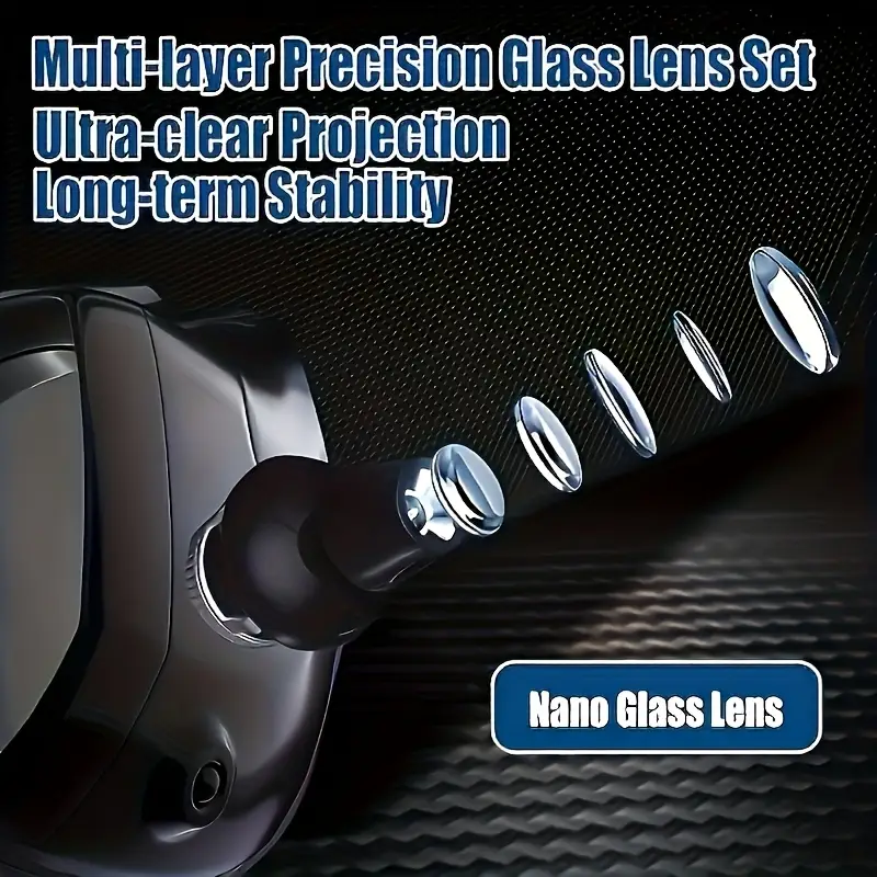 2 pack brand new high definition adjustable angle led lens welcome effect light with turning effect wings flashing 12v room line unlocks the car and automatically lights up suitable for sedans suvs and commercial vehicles without battery details 4
