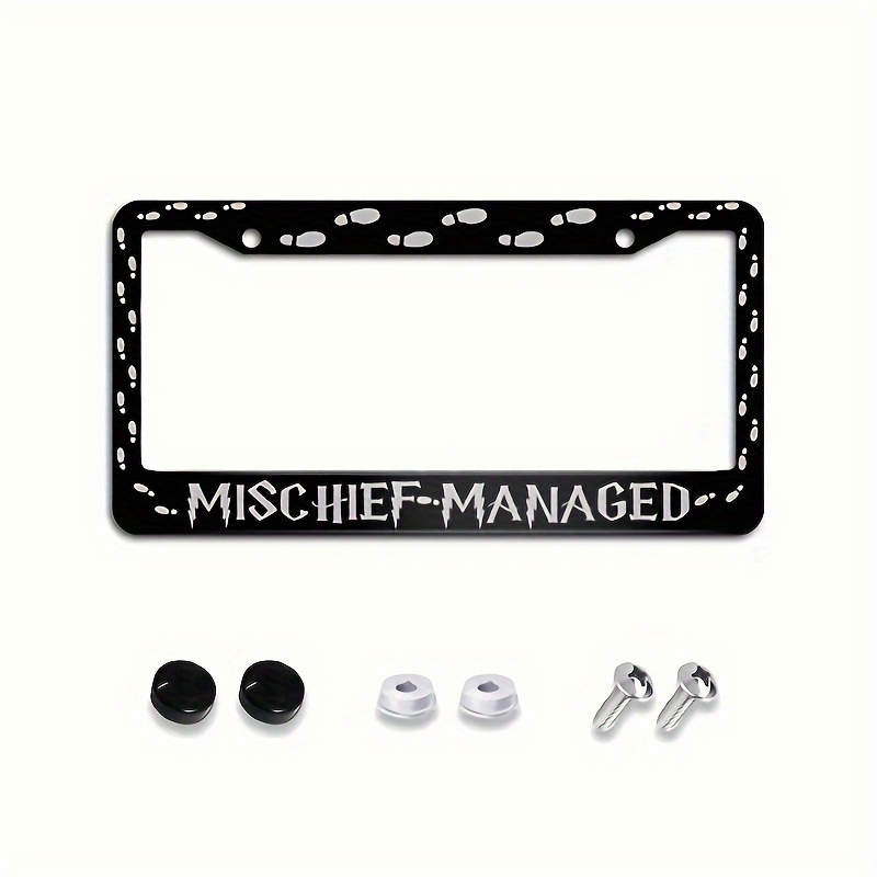 

1pc Frame Tag , Pattern Licenses