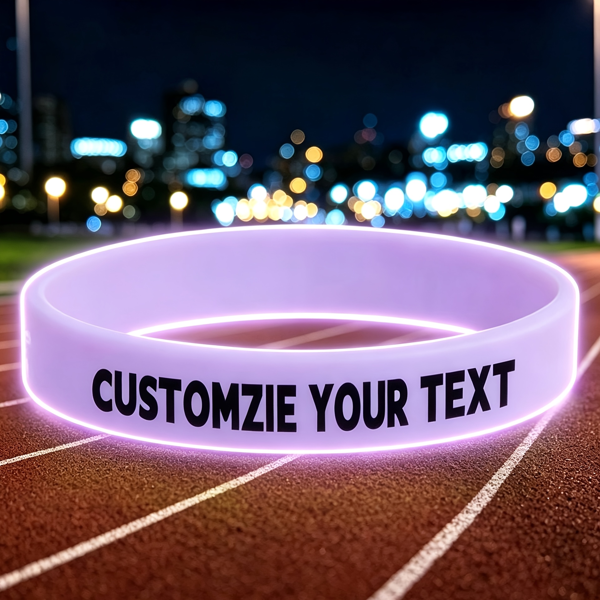 66pcs Custom Luminous Bracelet Set, Multifunctional