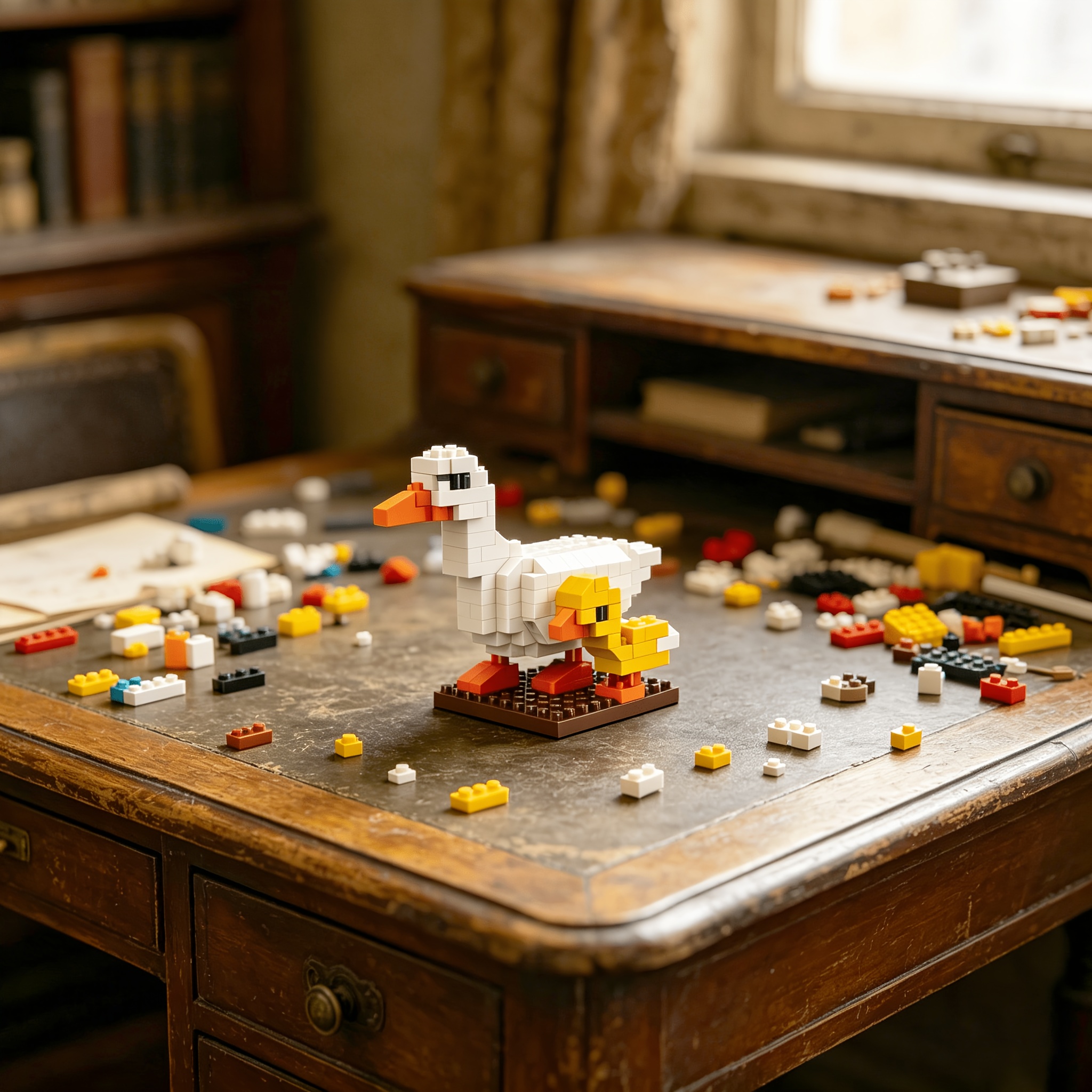 Handmade DIY Building Block Toy, Flying Bird Series