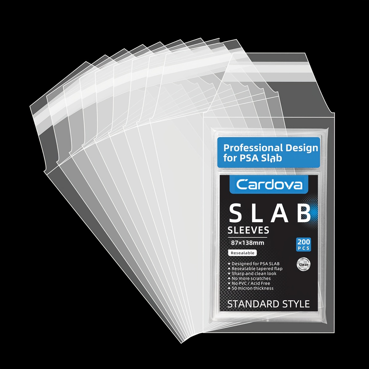 graded card sleeves resealable Beckett Shield: (100 count) with a 1 Pro-Safe Resealable Graded Card Sleeves