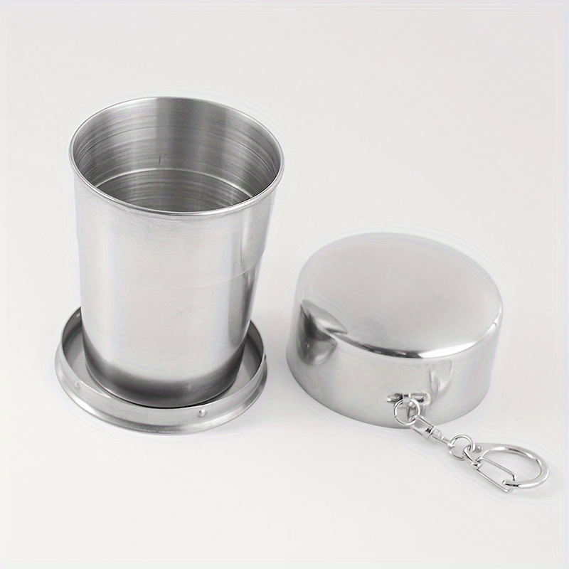 

Stainless Steel Telescopic Water Cup, Portable Folding Cup, Suitable For Outdoor Travel Business Trip