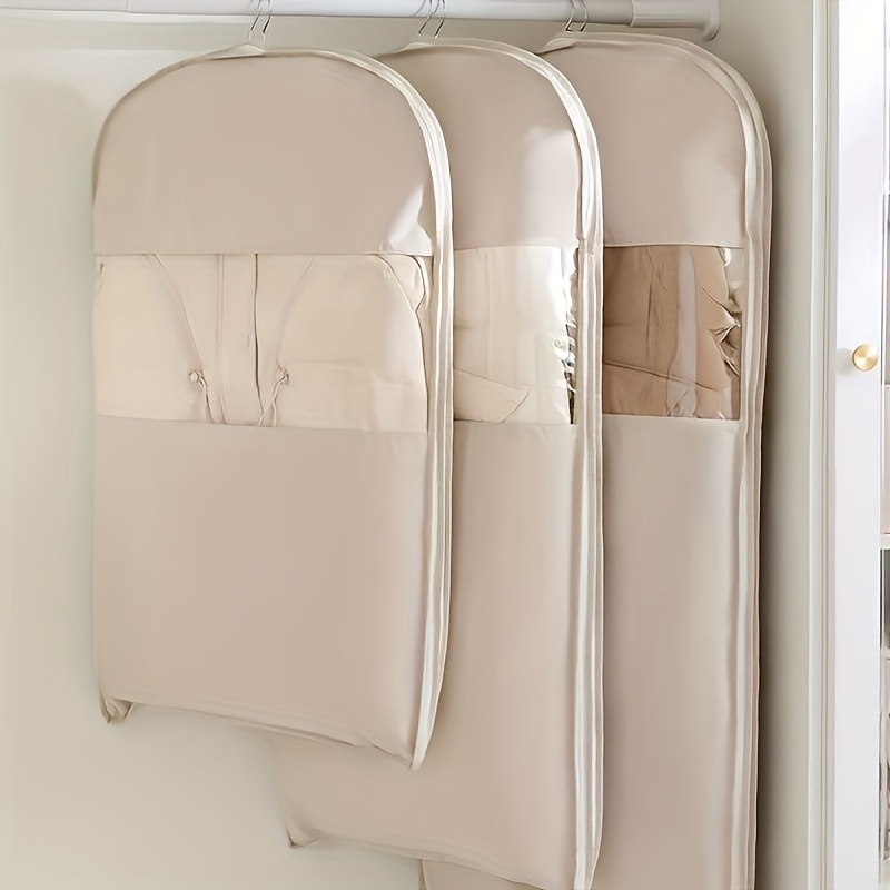 space saving hanging garment bags zippered compression Temu New