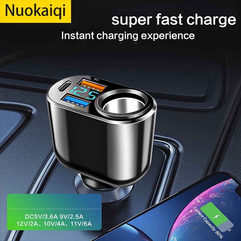 Retractable Phone Charger For Car - Temu