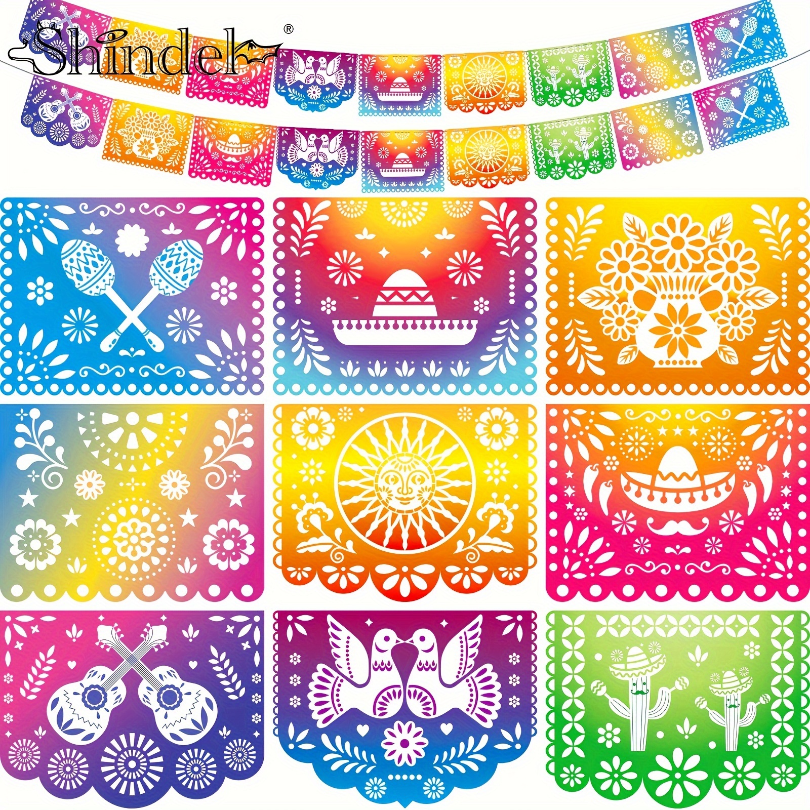 

Shindel 2 Mexican , Fiesta 18 Feet Mexican Fiesta For De Fiesta Dia De Los Day Of