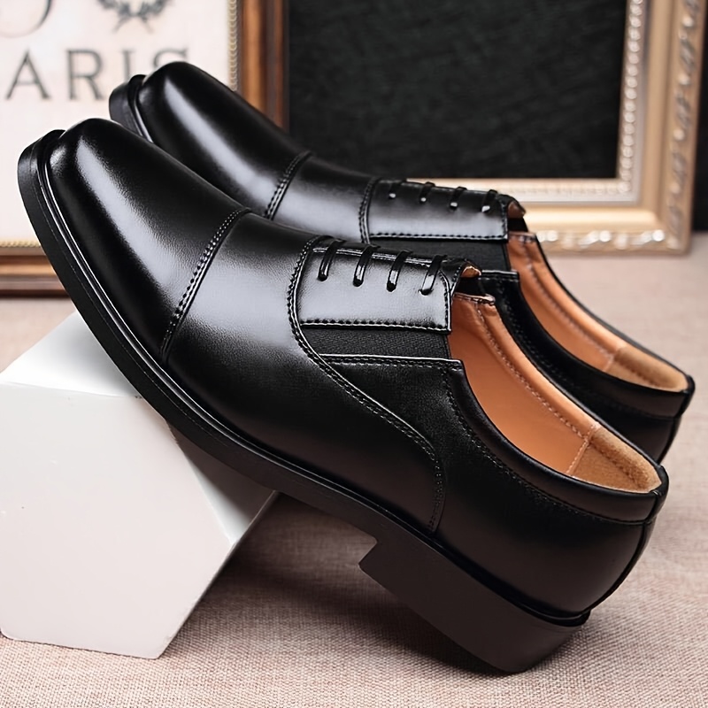 TEMU Men's Formal Shoes, Business Shoes, Casual Shoes, Casual Shoes, Dress Shoes, Black Shoes.