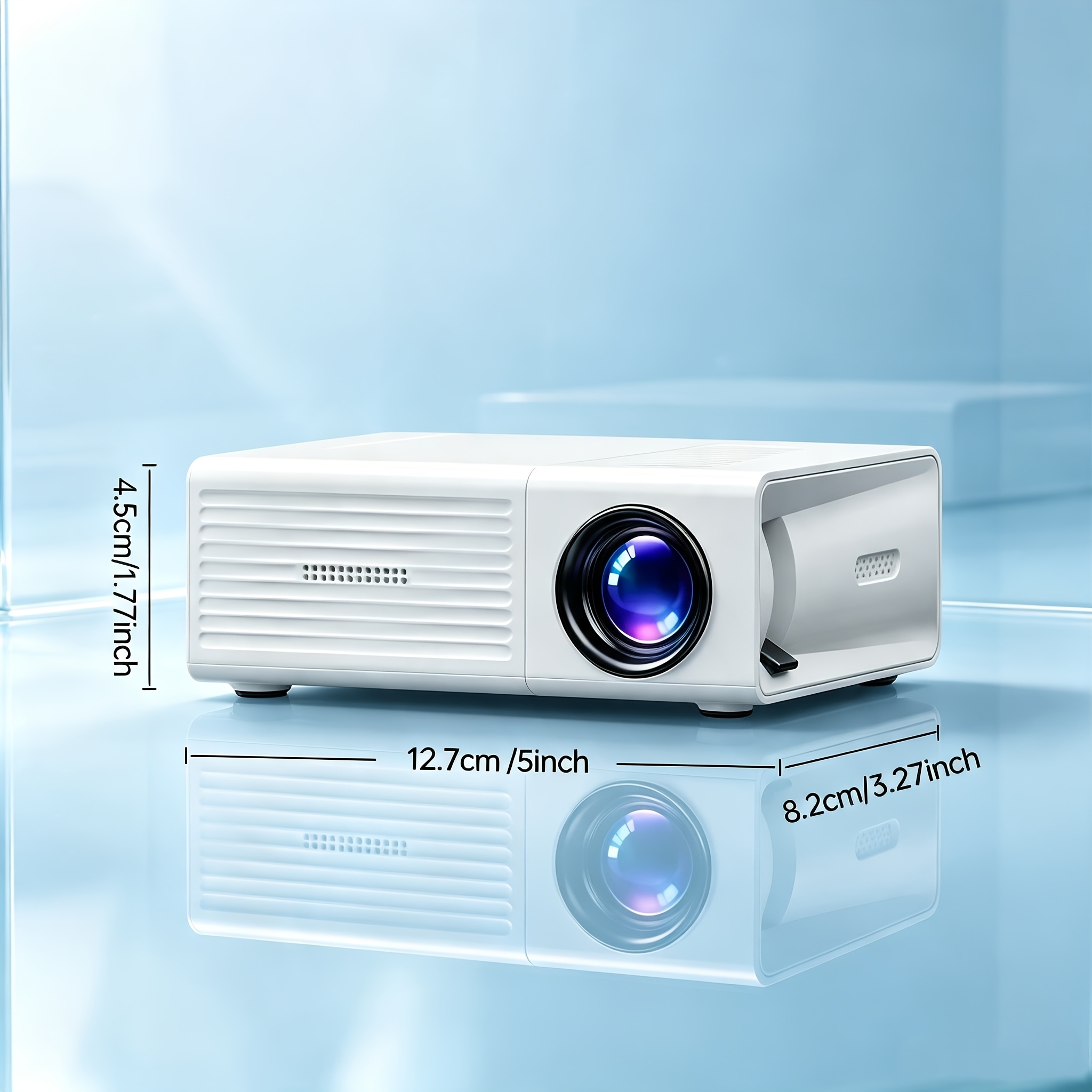 Home Theater Mini Projector with Screen Mirroring