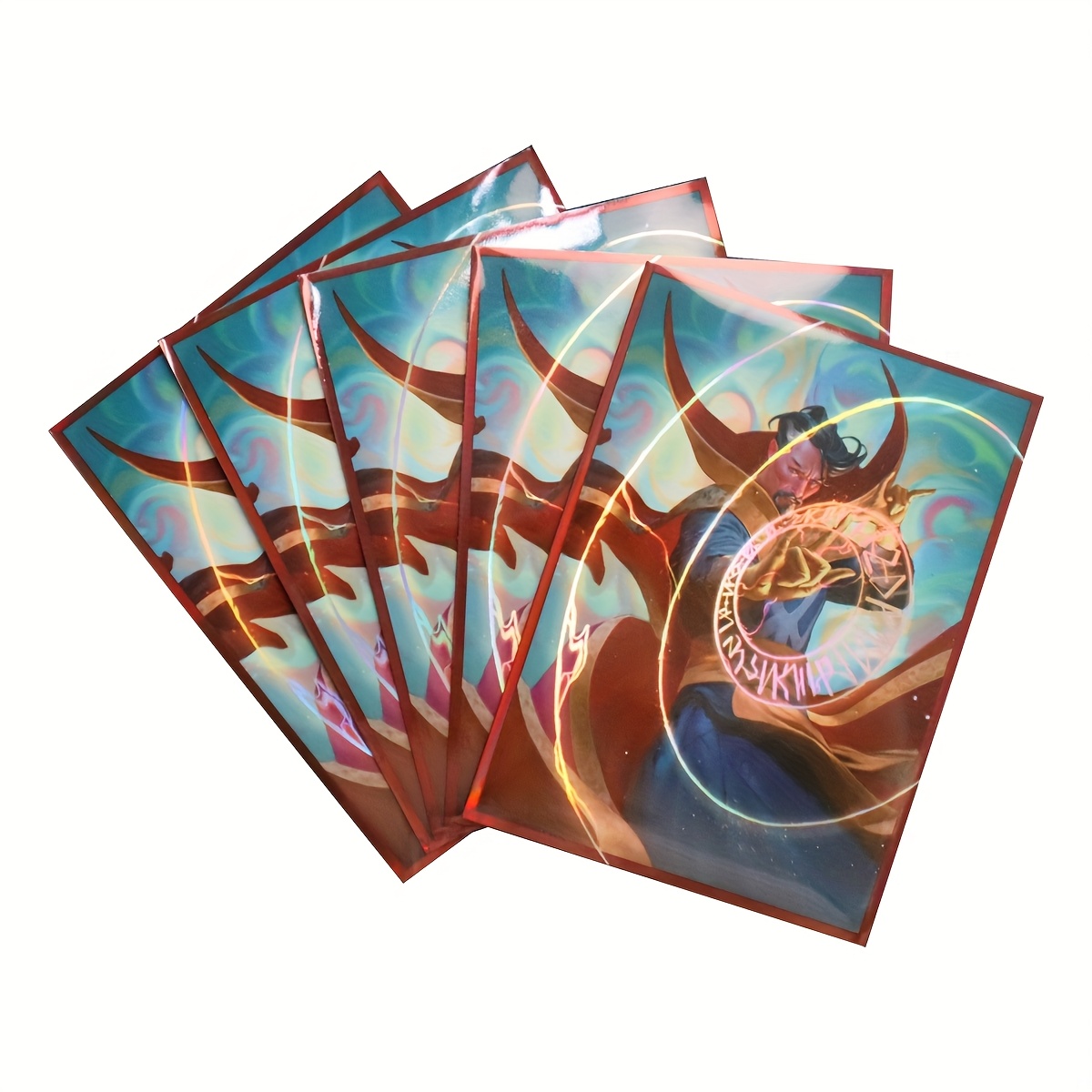 bulk card sleeves Matte Prime Sleeves With Diamond Holographic Effect – Crits and Bits