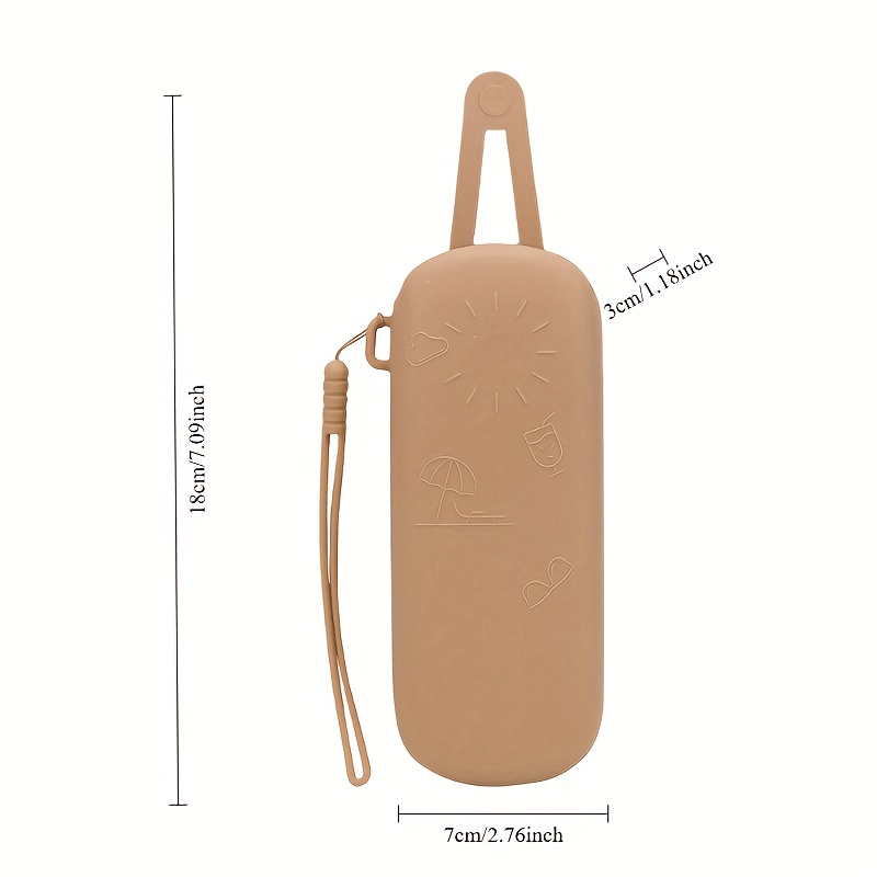 2pcs Magnetic Eyeglass Case with Lanyard for Anti-Scratch Protection