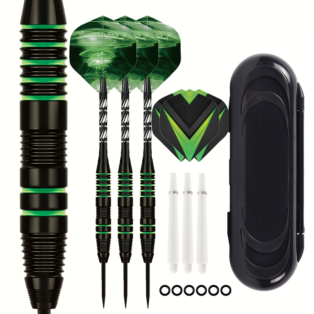 TEMU 1 Set Of Trecynd Darts With Metal Tip, 22g Professional Metal Darts With Metal Tip, Metal Darts Set, Metal Tip Darts