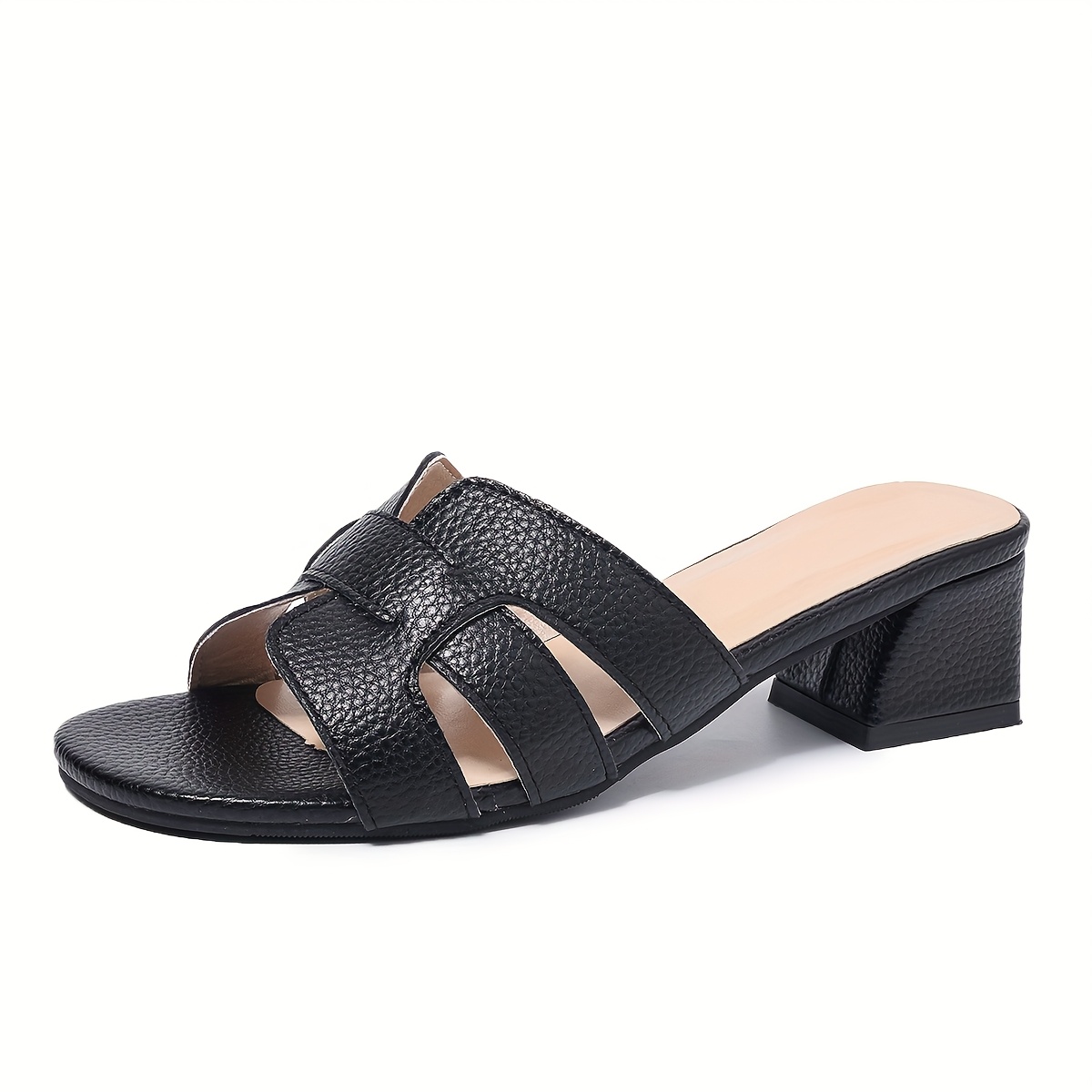 Wl-mlyd-103 Simple Casual Women's Slippers, Outdoor Wearable Solid Color Cool Slippers, Women Shoes