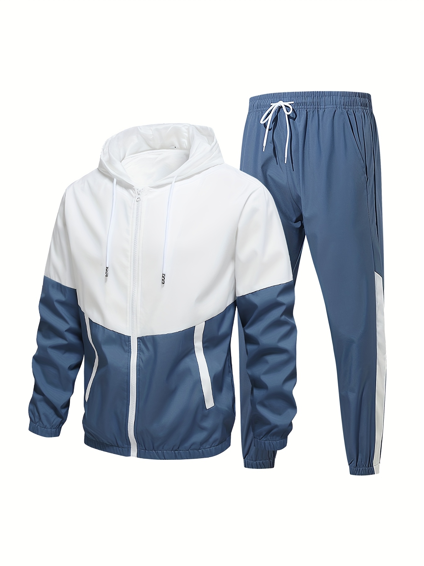 mens casual 2pcs sportswear set unisex couple outfit Temu South