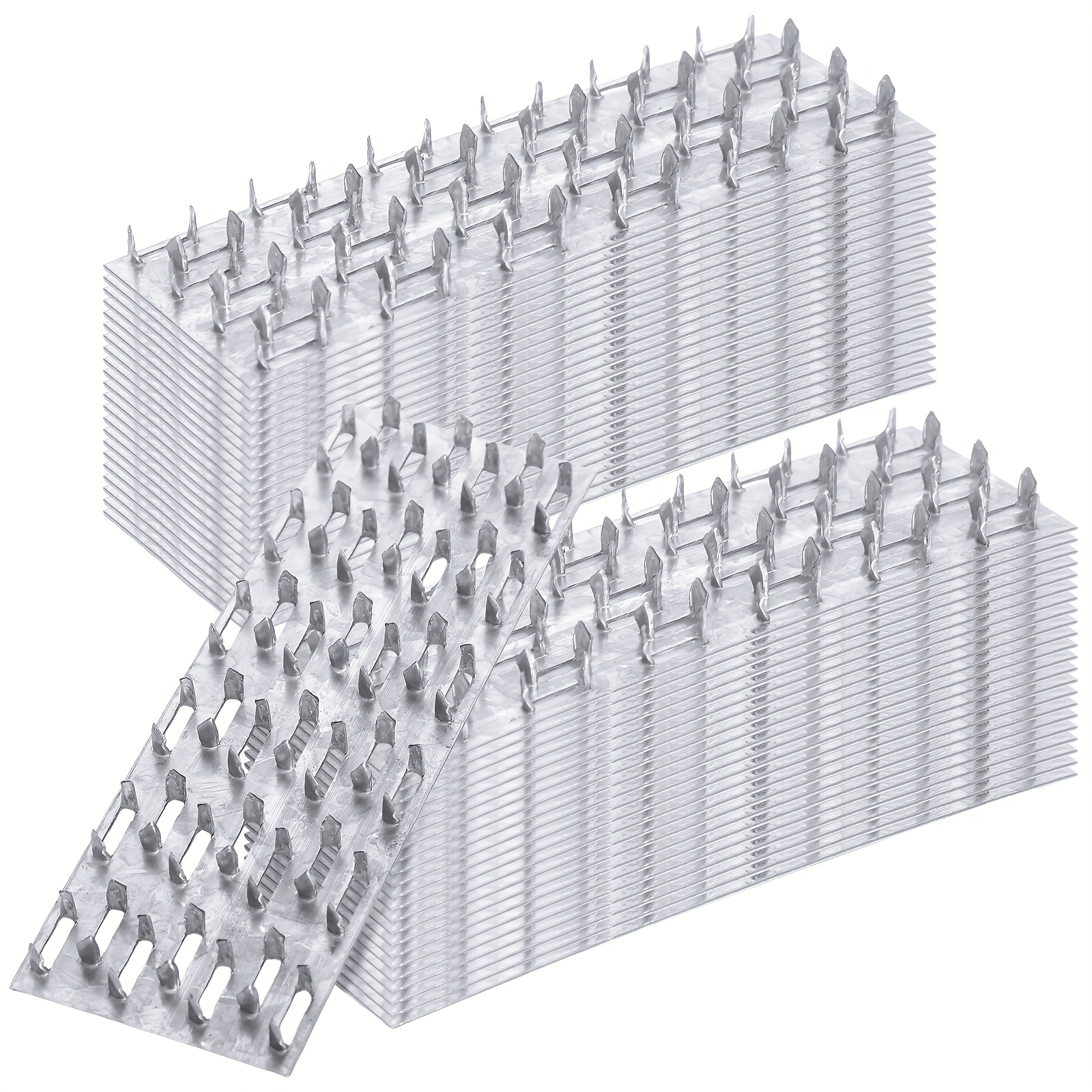 thumbnail image 2 of 50-Pack 3x5 Truss Plates – Zinc Nail Tooth Mending Plates, Structural, CH Machine USA 2 of 4