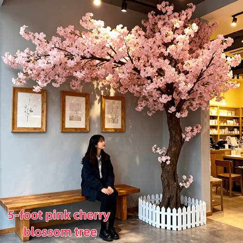 5 60 inch artificial cherry tree for easter indoor room decorations home furnishings wedding decorations large artificial flower wedding arch backdrops artificial cherry trees mothers day