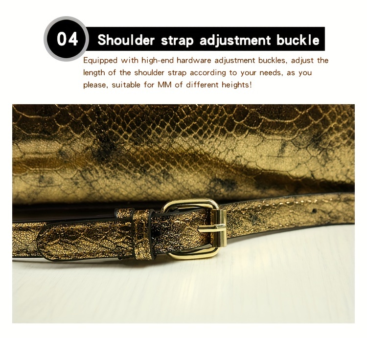 Handbag standing on table