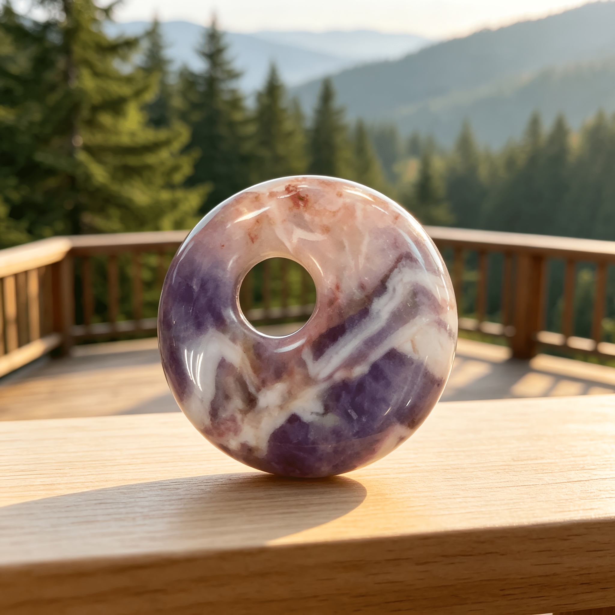 10pcs Mixed Crystal Donut Charms for Handmade Jewelry Crafting
