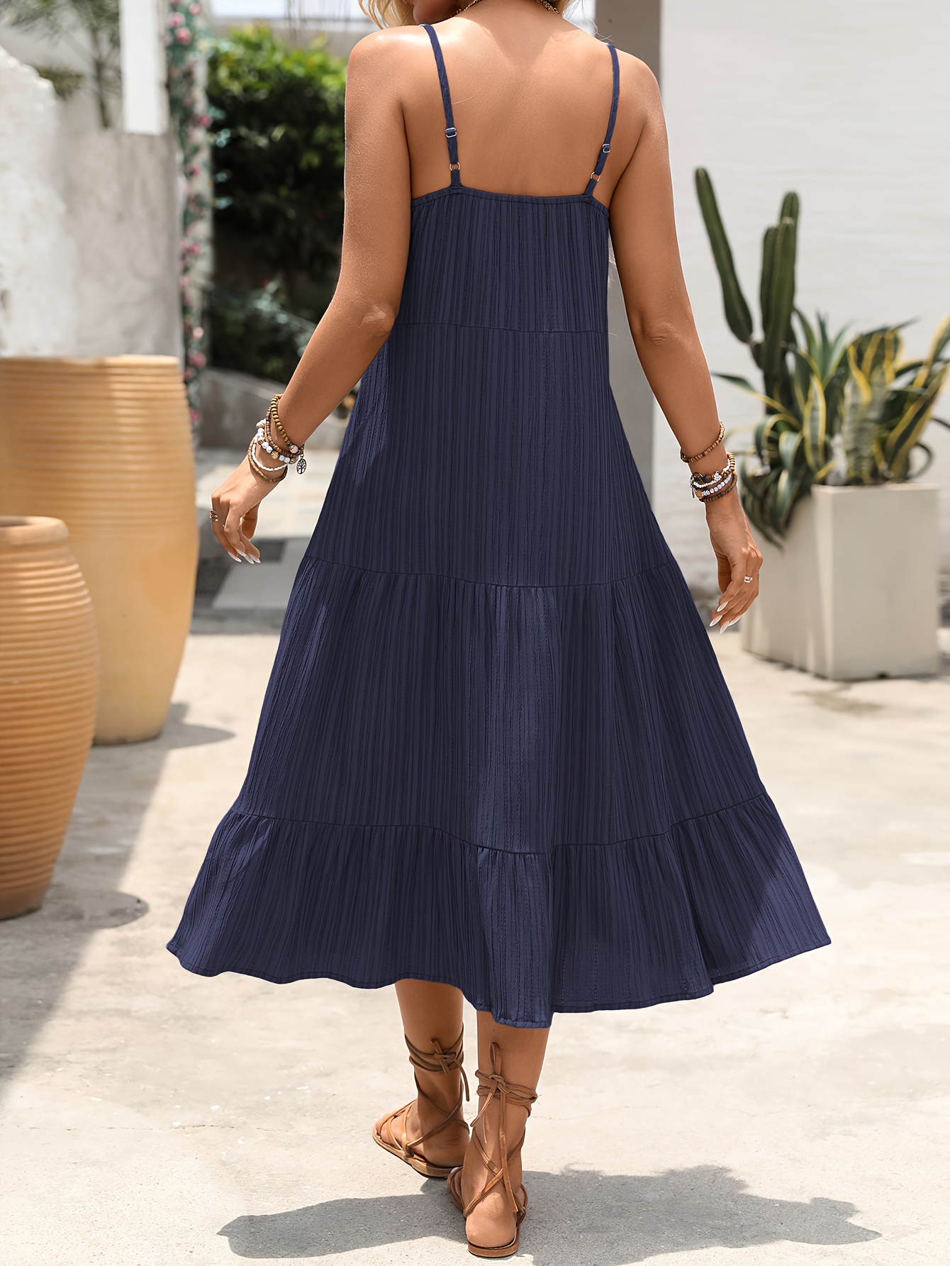 white christmas dresses Two-Toned Viscose Satin Long Dress – John Paul Ataker