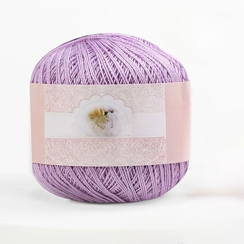 Fine Lace Thread, 50G Skein for Crochet