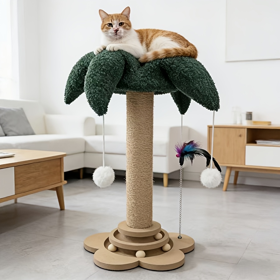 Temu – TEMU Cat Scratching Post, Clown Hat Vertical Cat Scratching Board, Cat Litter Sisal Cat Scratching Board, Cat Climbing Frame, Cat Scratching Post