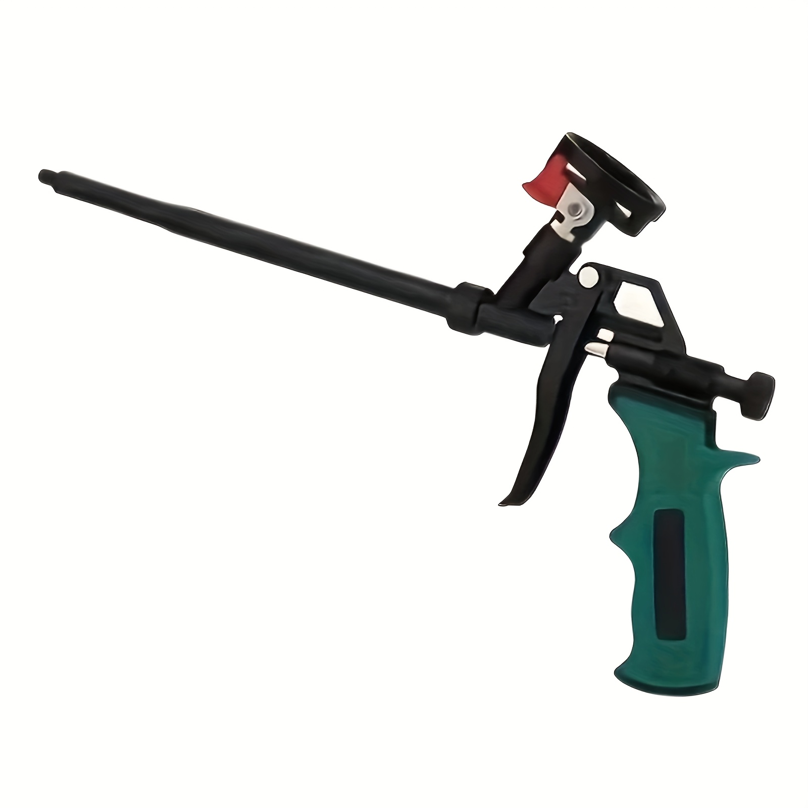 TEMU 1 pistolet à mastic professionnel en métal - Construction dorée pour portes/fenêtres (distribution et nettoyage faciles, outil d'installation de