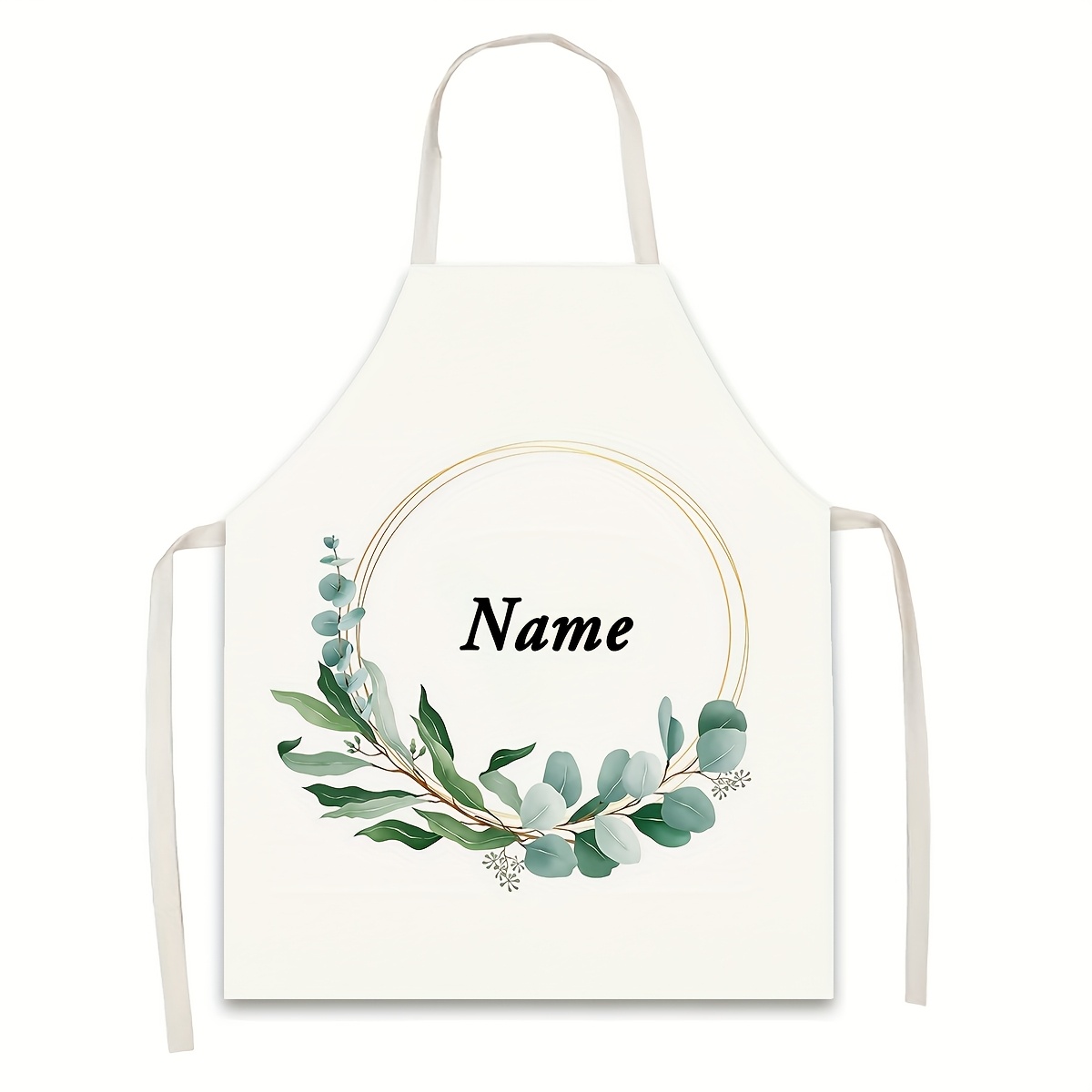 TEMU 1 tablier de cuisine personnalisable pour des Mères, matériau , tablier DIY personnalisé, tablier pour peinture, artisanat, cuisine, pâtisserie,