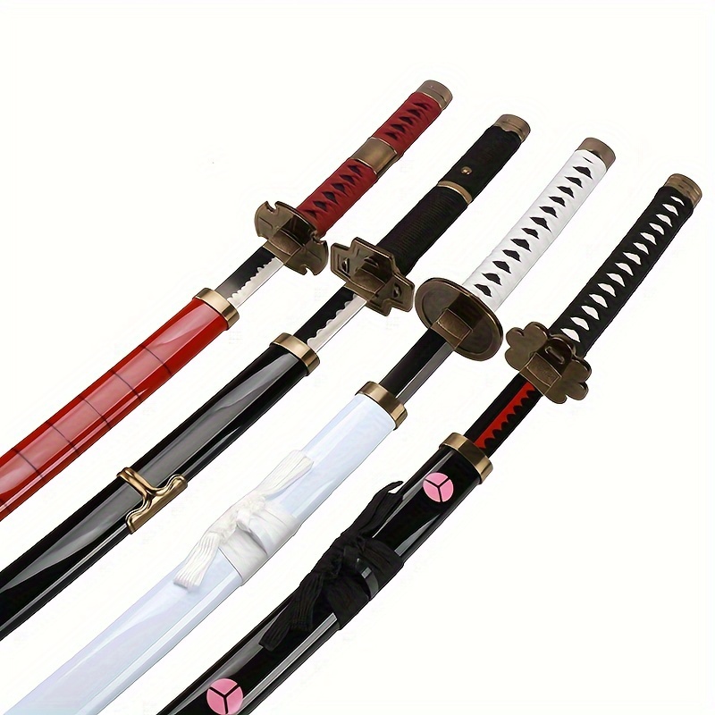 

Anime Metal Stainless Steel Sword No Sharp With Sword Holder Cosplay Prop Halloween Gifts