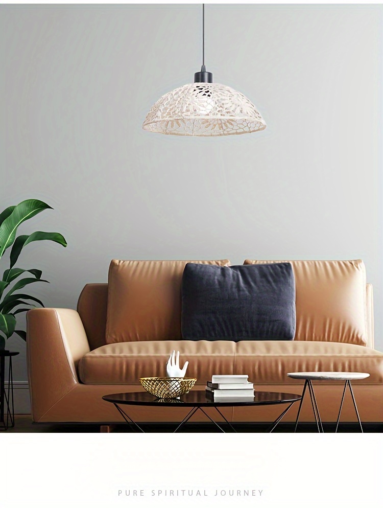 bohemian rope chandelier lampshade art hand woven bedroom b b inn hotel   details 1