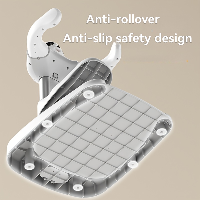 A Standing Bath Station for Children, a Home Bathing Rack for Kids, Featuring a Non-Slip Design with Adjustable Height, Suitable for Bathrooms And for Boys And Girls, Freeing Up Mothers' Hands, Available in Three Colors