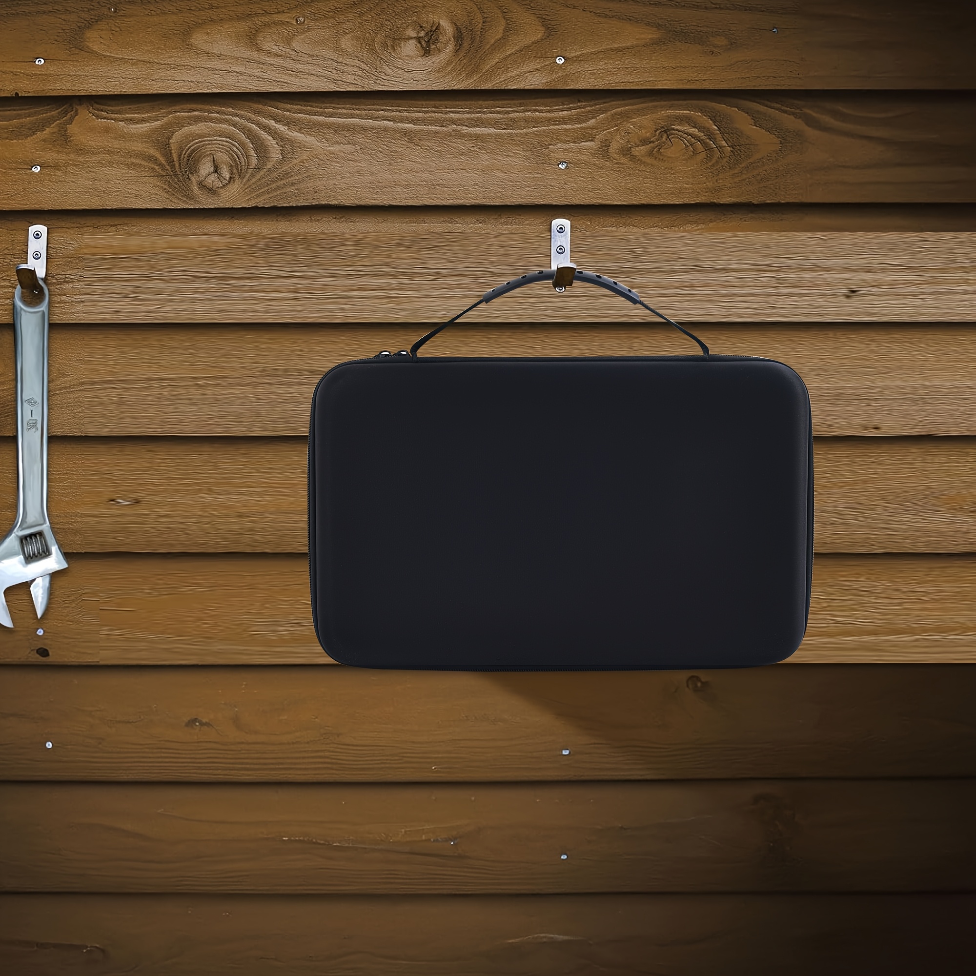 коробка для хранения аккумуляторов hsxb, чемодан, подставка для сумки - вмещает 225 батареек aa и aaa (батарейки в комплект не входят) Детали 3