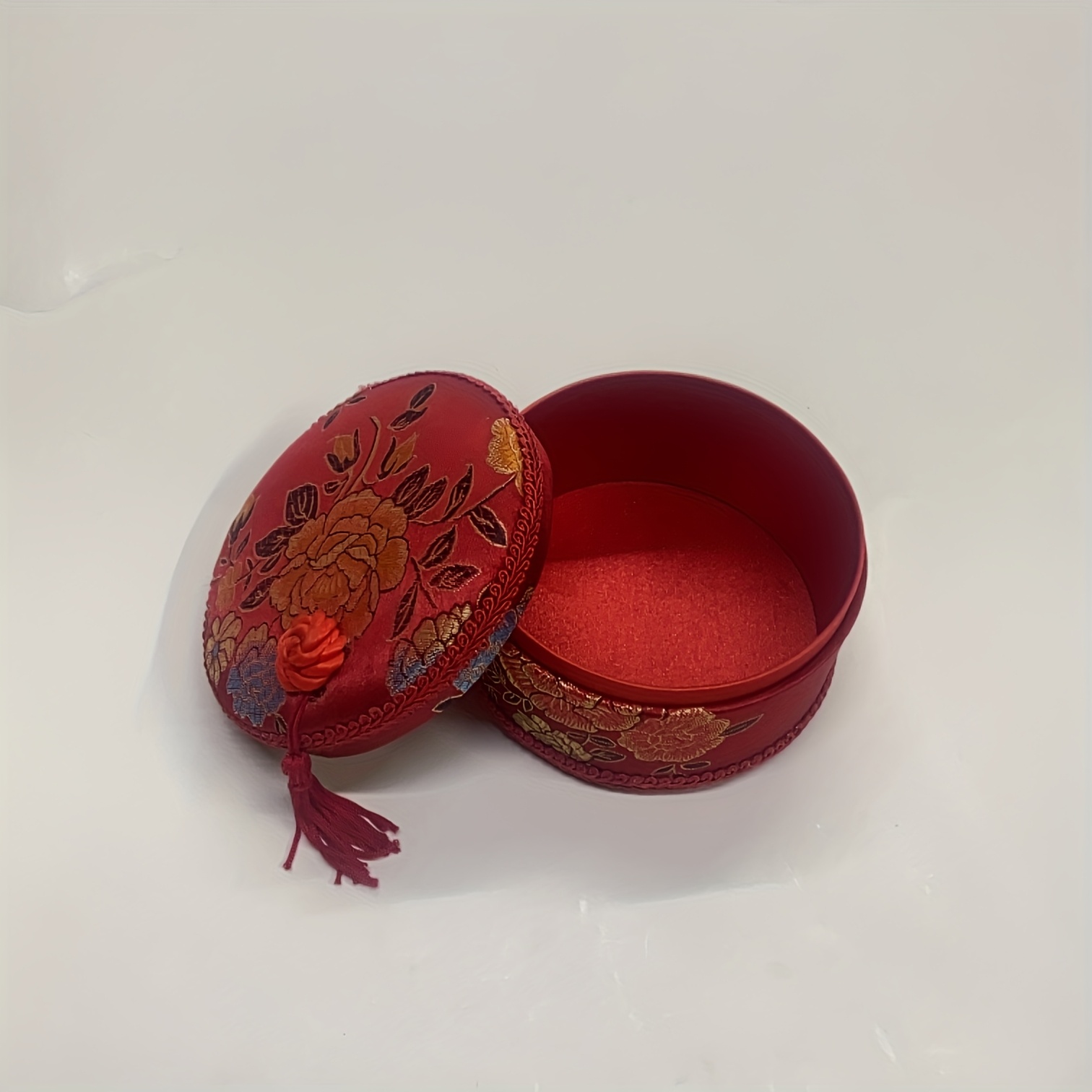 Portable Floral Design Storage Box for Bracelets and Small Items