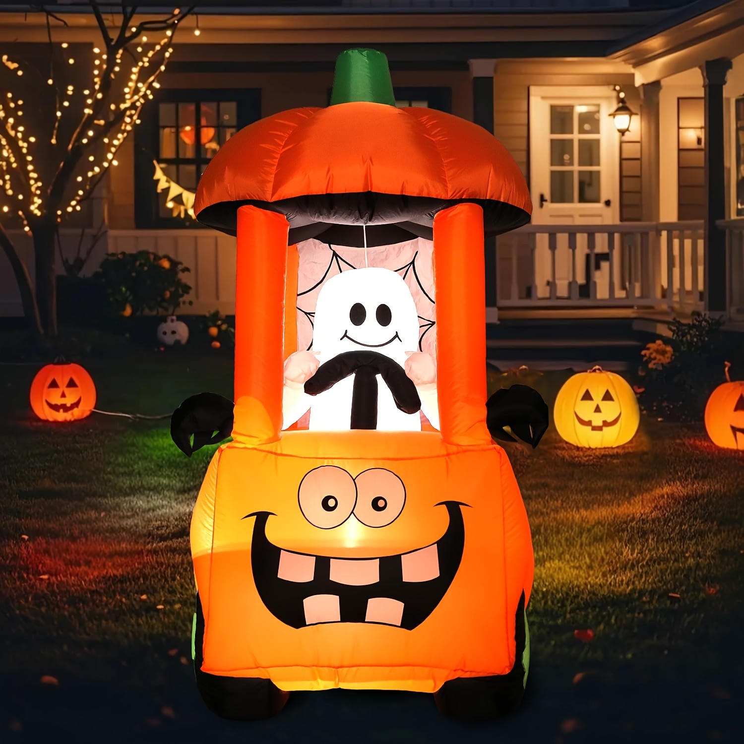 

Halloween Inflatables Decorations, 5ft Inflatable Car, Lighted Halloween Decoration For , , , , ,