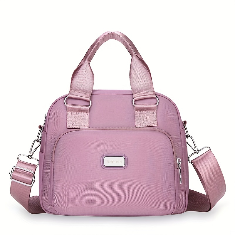 

Women's Large Capacity Shoulder Bag, Versatile Crossbody Handbag With Detachable Strap, Perfect For Commuting And Travel