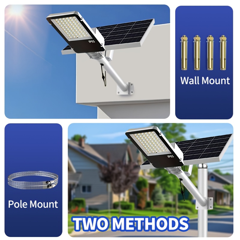 Outdoor High-brightness Solar Lamp with Lens-shaped Large Light Bulb, 6500k Color Temperature, Intelligent Light Control, Can Be Remotely Controlled, LED Lighting Lamp Suitable for Courtyards, Gardens, and Villas, with Remote Control.