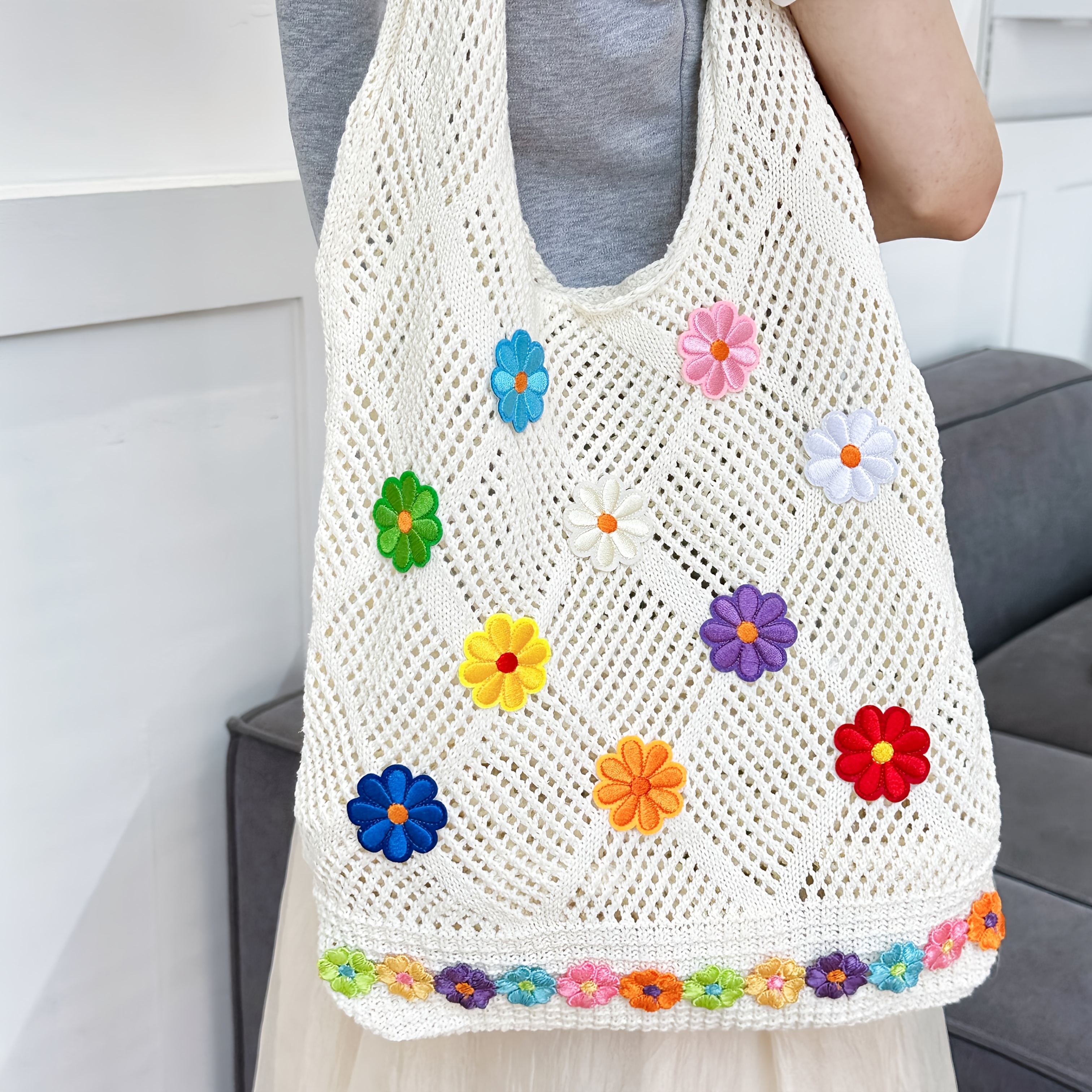 crochet bags sold on Temu United States