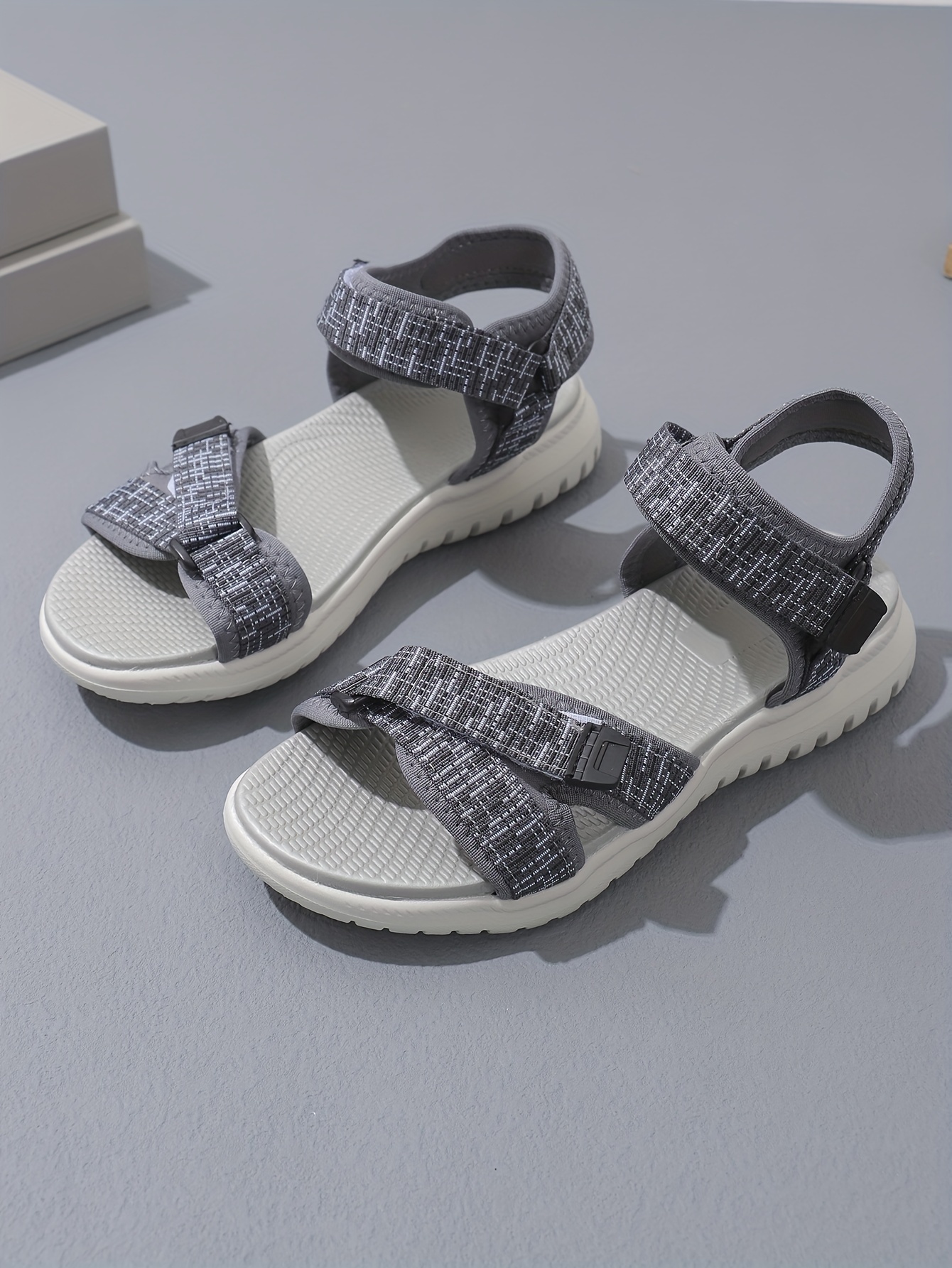 womens summer sports sandals comfortable soft sole with adjustable   walking shoes lightweight platform casual footwear Product details 3