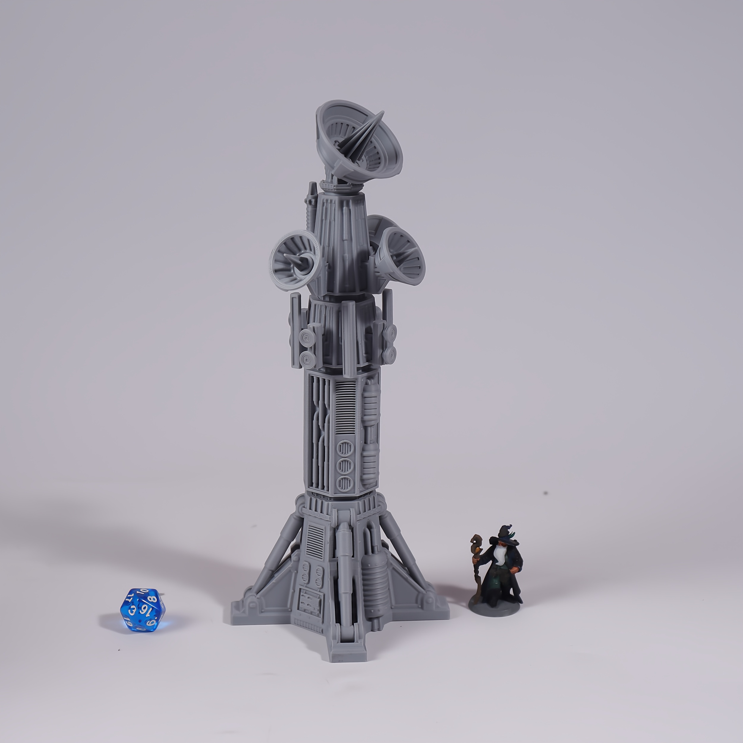 Sci-Fi Miniature Terrain Accessories, Diorama Structures