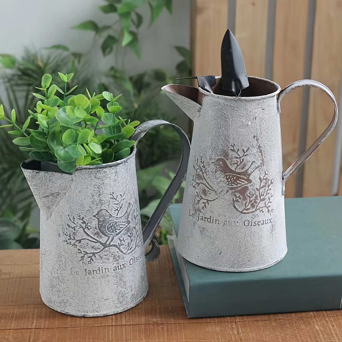 Annaffiatoio da interno da 1L, Annaffiatoio per piante da interno in Acciaio Inossidabile con beccuccio lungo per Bonsai Piante in Vaso Pensili Giardino all'Aperto, Nero