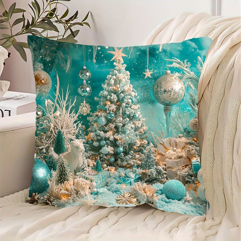

Christmas 18x18 - , Zip , Washable For Sofa, , Bedroom &