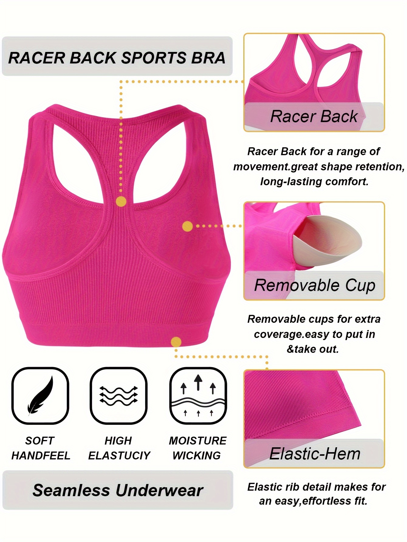Buy Refreshing and Comfortable Bras, Women's Sport Bras Breathable