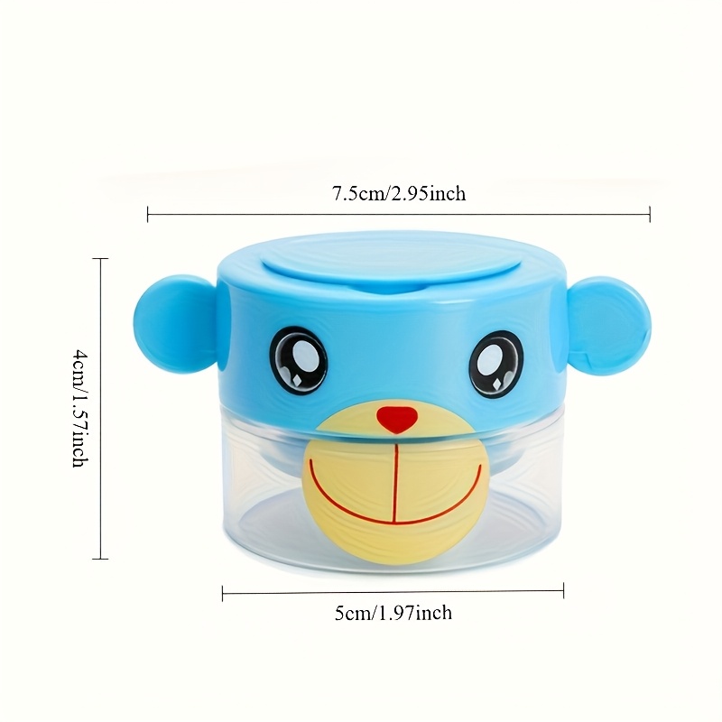Pill Grinder, Cute Pattern Pill Tablet Crusher, Pill Storage Box, Portable Pill Dispenser Sorting Machine