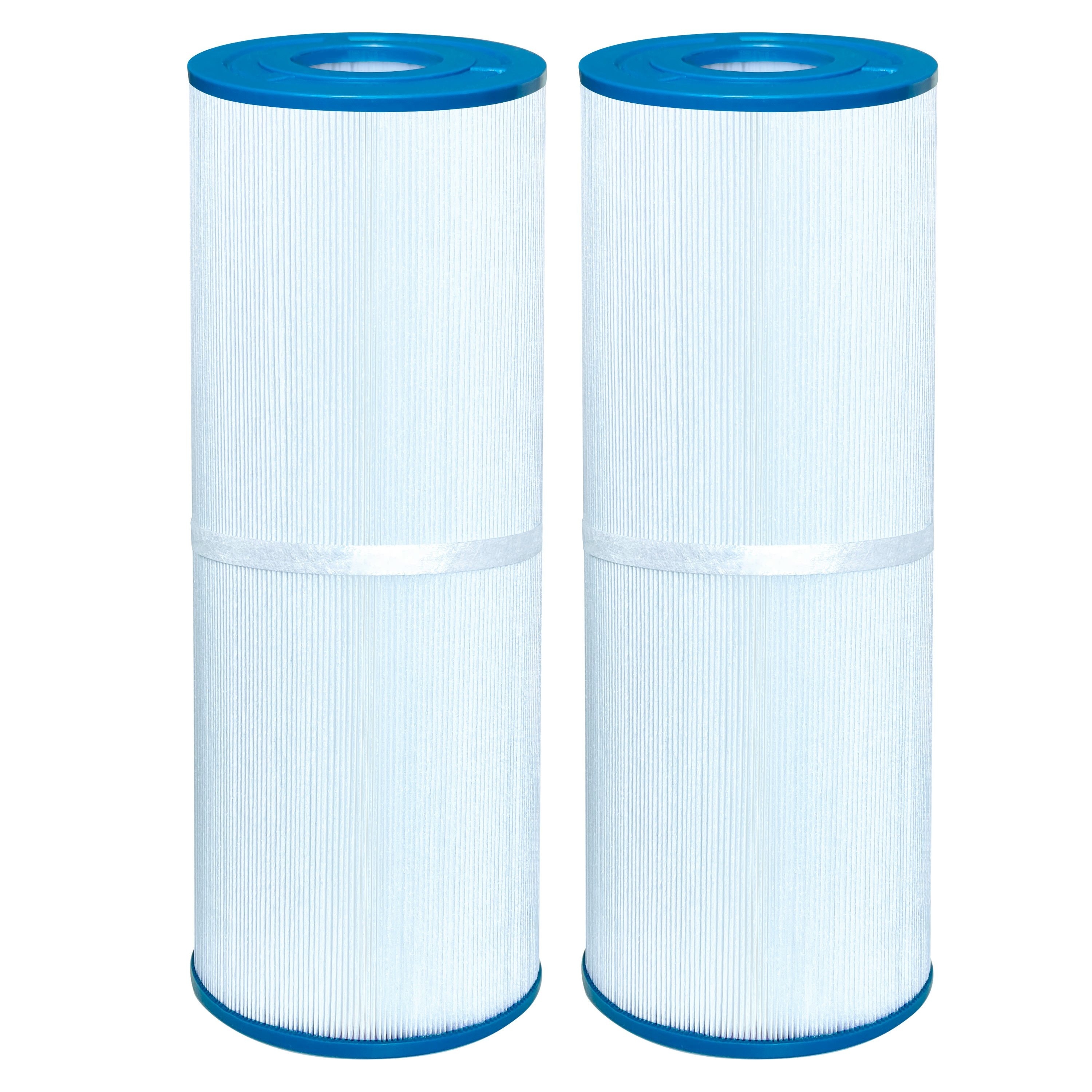 

2pcs Filters Compatible With C-4950, 413-212-02 & More - Pet Material, Easy-clean , Reinforced End Caps For - Hot Tubs & Spas,