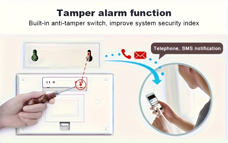 PGST 105 Sistema de Alarma WiFi 4G + Cámara 1080P para Seguridad del Hogar, Sistema Inteligente sin varillas Antirrobo con Notificaciones por SMS, Compatible con Alexa y Google, Control APP para Casa, Apartamento o Fábrica