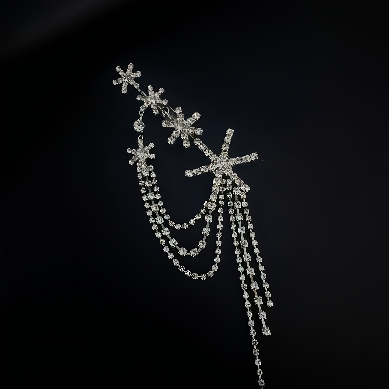 TEMU Broche con Borla , Diseño Sensual con Corsé de Diamantes de , Accesorio de Temporada de Lujo para Mujer