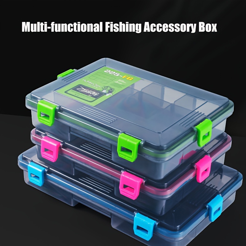Waterproof Fishing Tackle Box Large Capacity Lures Hooks - Temu